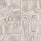 Clay Arches (Grey) Architecture wallpaper for hotel lobby & lounge interiors | MWA-LWZ-316