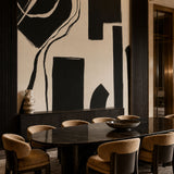 Architectural Flow (Black and White) Architecture wallpaper design view 2 | MWA-LWZ-307