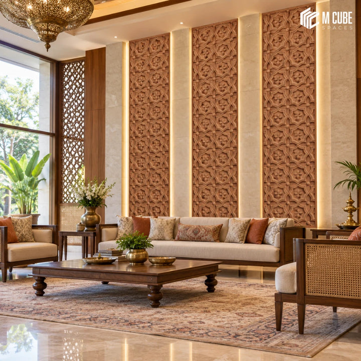 Aakar Art-Inspired Decorative Wall Panel – 8 ft × 2 ft – 5 mm | MWP-RBM-117 inspiration