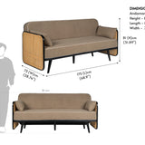 Andaman Havelock 3 Seater Sofa