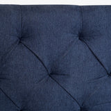 June Upholstered King Non Storage Bed