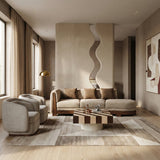Damier Square Coffee Table