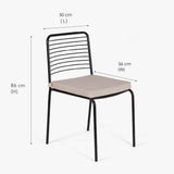 Covent Garden Outdoor Dining Table With 4 Chairs and Bench