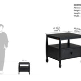 Archie Spindle Bedside Table