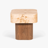 Nouve Wooden Side Table