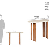Abacus Console Table