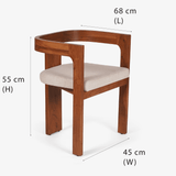 Attica Dining Table With 6 Attica Chairs