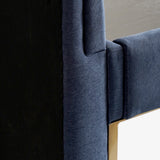 June Upholstered King Non Storage Bed