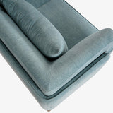 Anish 3 Seater Sofa Blue