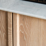 Dune Side Board with Marble Top