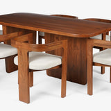 Attica Dining Table With 4 Attica Chairs And Bench