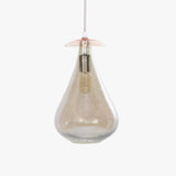 Sitara Glass Hanging Lamp Green Big