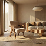 Cavallo Wooden Lounge Chair