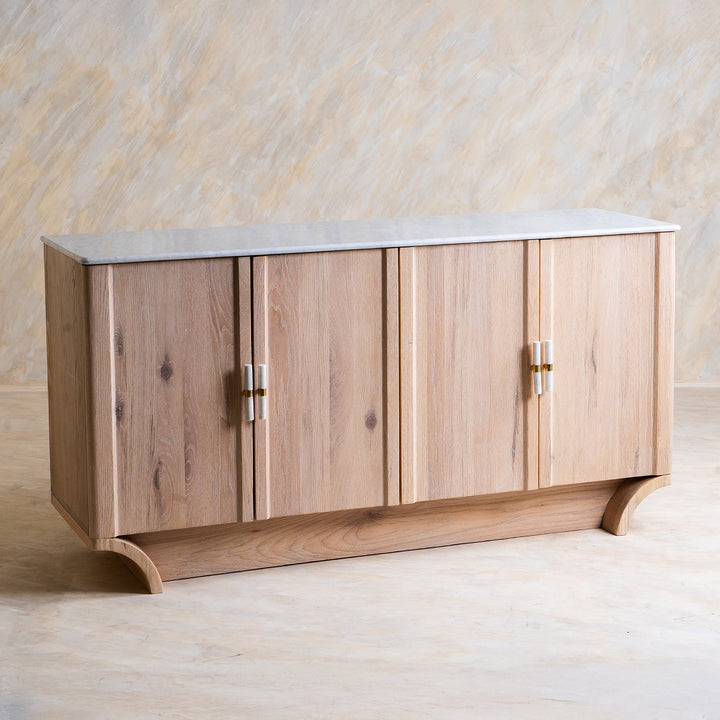 Dune Side Board with Marble Top