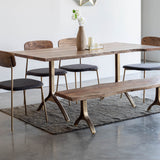 Yoho Dining Table With 4 Chairs and Bench