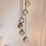 Maribo Cluster of 6 Hanging Lamp