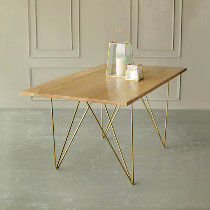 Art Deco Dining Table 6 Seater