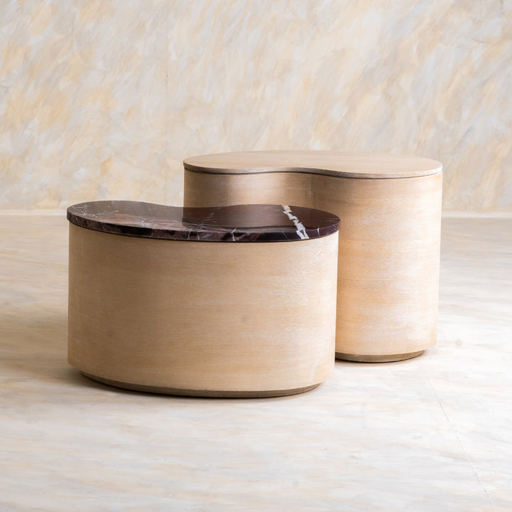 Chip and Dale Coffee Table Set of 2