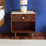 Dado Marble Bedside Table