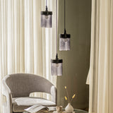 Furrow Cluster of 3 Hanging Lamp
