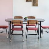 Ipiano Dining Table With 6 Chairs