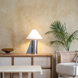 Helia Silver Tall Table Lamp