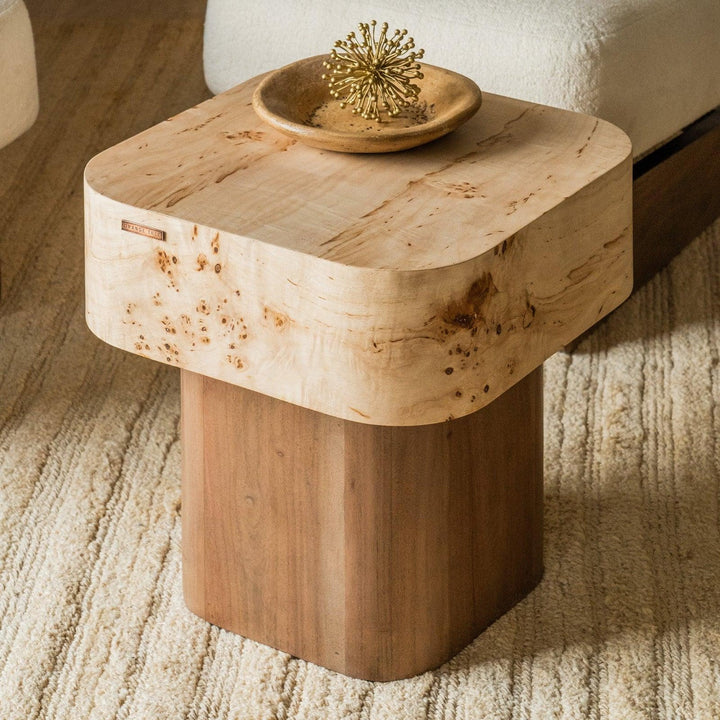 Nouve Wooden Side Table