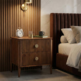 Le Roi Wooden Bedside Table