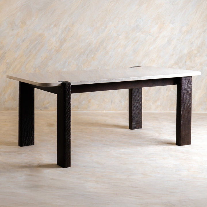 Sculpt Edge Dining Table 6 Seater