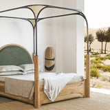 Andaman Narcodam Canopy Queen Size Bed