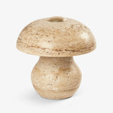 Darvian Table Lamp Travertine Marble