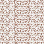 Patterned laminate with small floral design on a light background