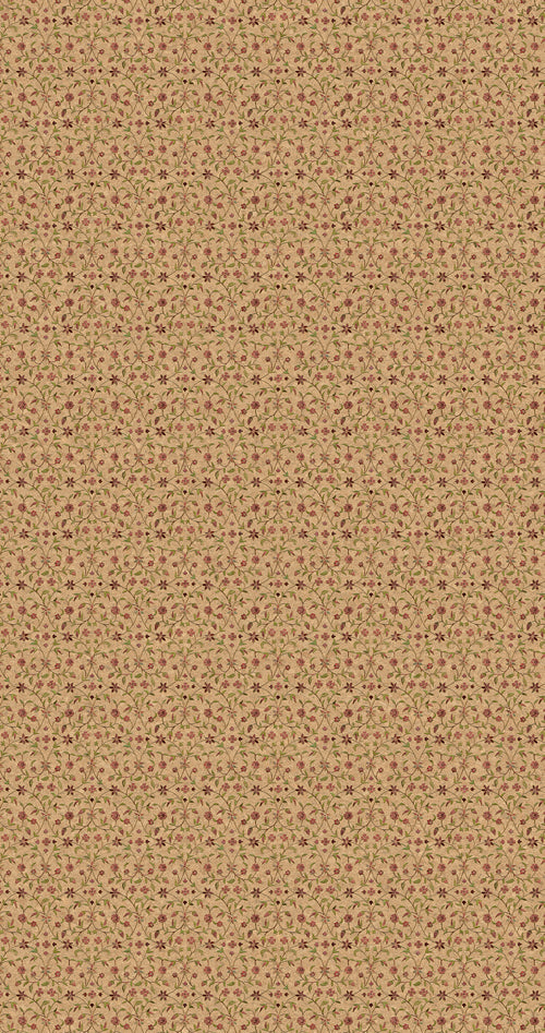 Beige digtial laminate with a subtle floral pattern, for accent walls in premium contemporary interiors.