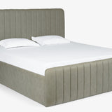 Seana Upholstered King Hydraulic Bed