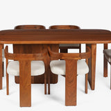 Attica Dining Table With 4 Attica Chairs And Bench