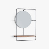 Jasper Mirror Wall Shelf