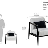 Archie Spindle Lounge Chair