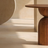 Abacus Wooden Side Table