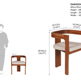 Attica Dining Chair With Arm