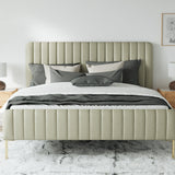 Seana Upholstered King Non Storage Bed