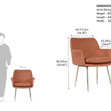 Archi Dining Chair With Armrest