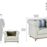 Solace 1 Seater Sofa