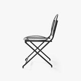 Patio Black Folding Chair