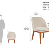 Wayane Dining Chair without Arms