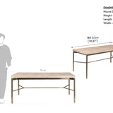 Nouve Dining Table 6 Seater