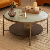 Mira Gold Coffee Table