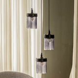 Furrow Cluster of 3 Hanging Lamp