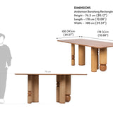 Andaman Baratang Rectangle Dining Table