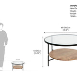 Mira Coffee Table Round