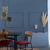 Sheesh Hanging Lamp Cluster of 3